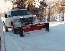 Bobby with Arctic Services Hard at work out there plowing!  Give him a call at 440-4835! Drive safe out there!