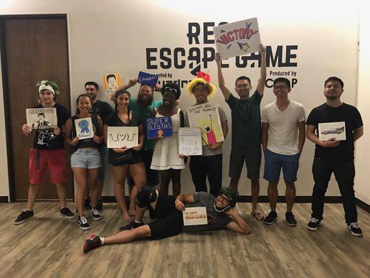 Escaped from the Time Travel Lab!! We did it