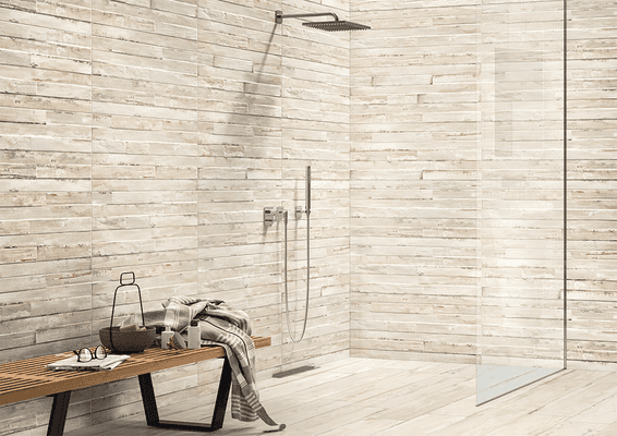 Wayne Tile offers a wide selection of textured tile so create a contemporary yet warm environment.