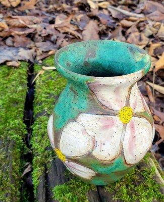 Flowering dogwood bud vase