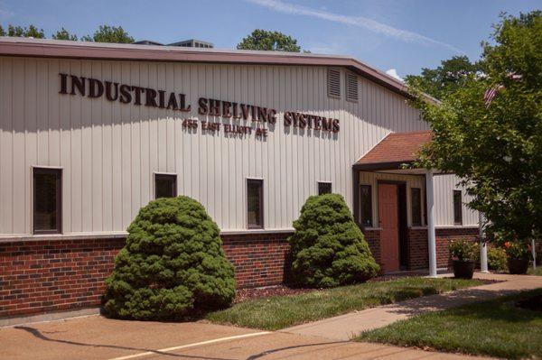 Front Entrance of Industrial Shelving Systems