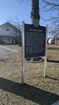 Bethlehem Historical Marker