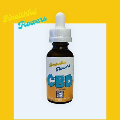 10,000mg Full-Spectrum CBD Tincture Oil. The strongest CBD oil on the market for all your CBD health needs.