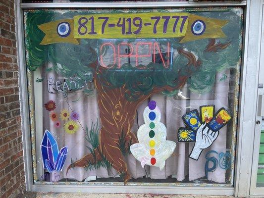 Psychic readings window