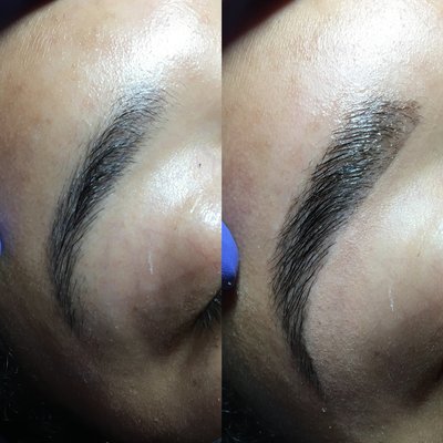 Brow lamination