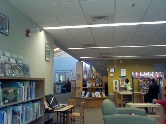 Madeline Olewine Library -- interior