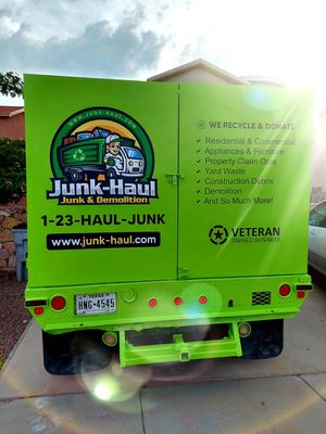 Need to clear up some clutter? Let us make your day by hauling it away!