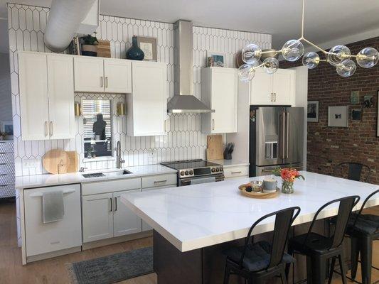 Loft kitchen remodel