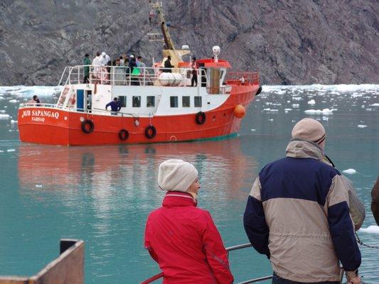 Cruising the Fjords at Narsasuaq Greenland