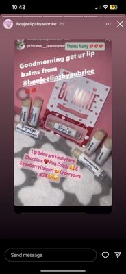 Boujee Lips by Aubriee