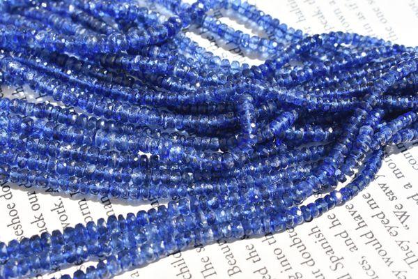 Gemstone beads (Pictured: Kynite beads)