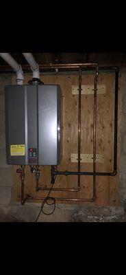 Tankless water heater