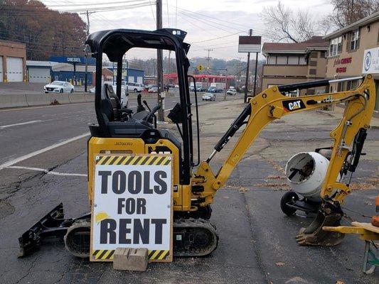 AVAILABLE FOR RENT Mini Excavator Rates: https://reliableproplumbingexcavating.com/tool-rental