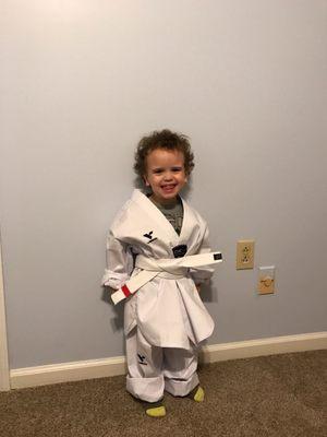 My 3-year-old has been working with Master O for a few weeks- he always has a blast!