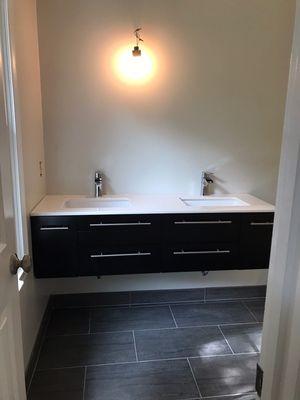 Bathroom remodel