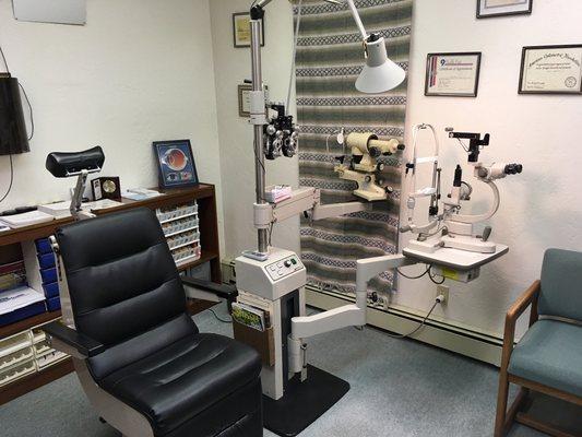 Primary Eye Exam Room