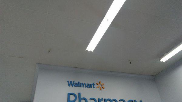 Installed new ceiling in Wal-Mart in Wyoming