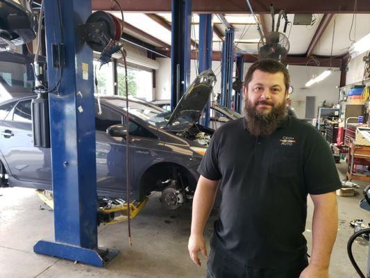 Barry the shop foreman! A mercedes master tech that can fix anything.