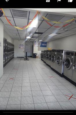 washers and dryers.