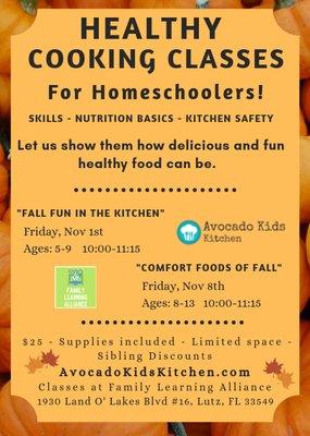 Join us for this awesome opportunity with Avocado Kids Kitchen!