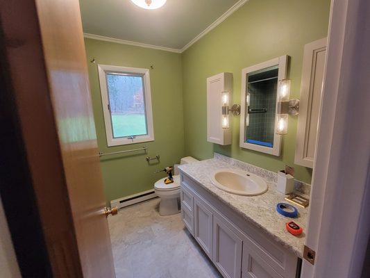 Bathroom remodeling