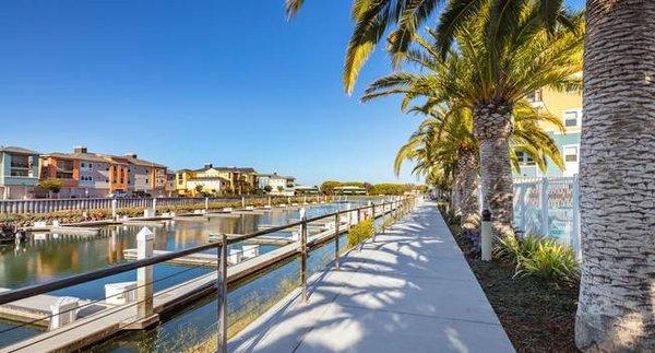 Enjoy the walkways, views, and amenities while you relax on your boat in this luxury community.