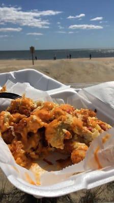 Jetty Barrels on the ocean - can't get breakfast in Bethany Beach better than this