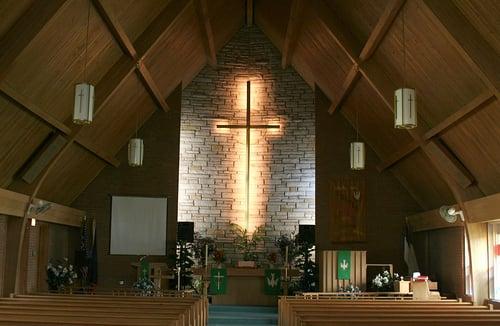 The sanctuary cross