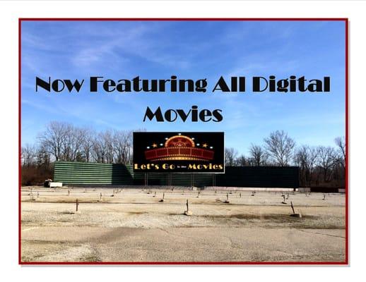 All Digital Projection Starting March 18th 2016