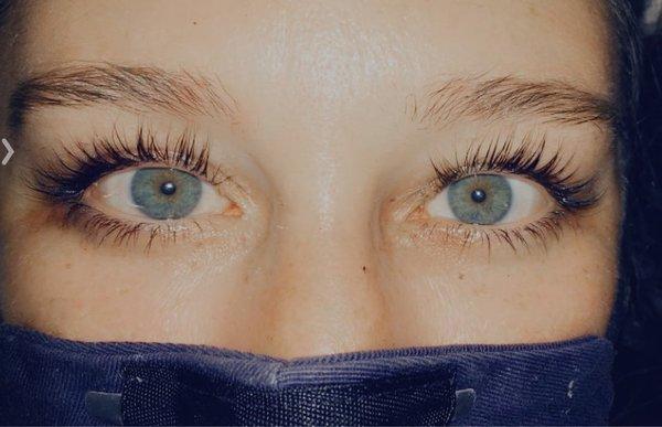 Try our lash lift and tint. You'll be super excited that you did enhance your natural lashes!