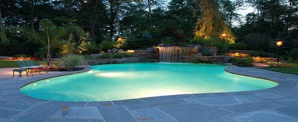 A healthy clean pool.