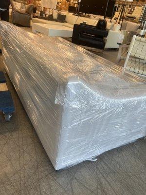 Furniture Delivery at Williams Sonoma Outlet