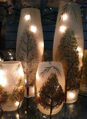 Decorative lit jars