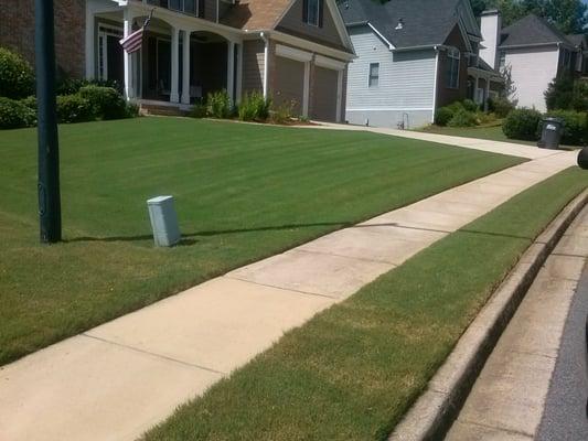 Bermuda Lawn - Dallas Ga Lawn Care