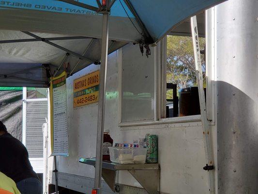 Austina's Grinds Food Truck at Maui Swap Meet. 2/1/20.