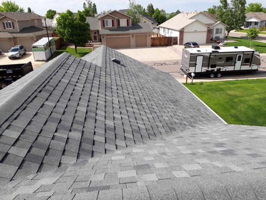 Class 4 Impact Resistant Atlas Storm Master Shingle On A Job In Brighton, CO.