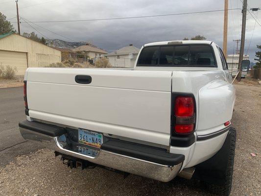 1997 Dodge Ram 3500 after repairs