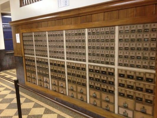 Post office boxes