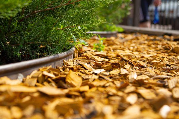 fresh mulch