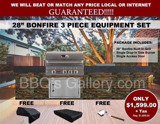 28" Bonfire 3 Piece Special