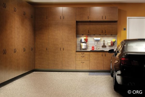 Garage Cabinets and Wall Coatings