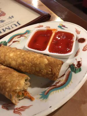 Egg rolls inedible