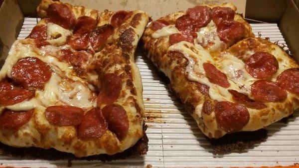 Deep deep dish stuffed crust