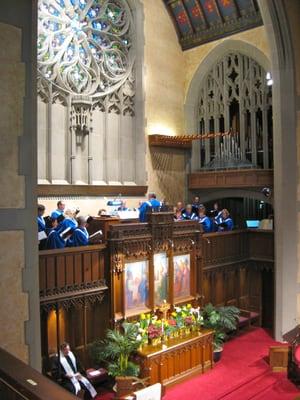 Chancel Choir at Easter