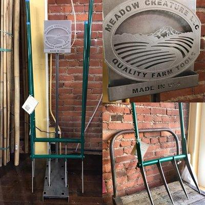 We carry the Meadow Creature Broadfork. Made here in the PNW!