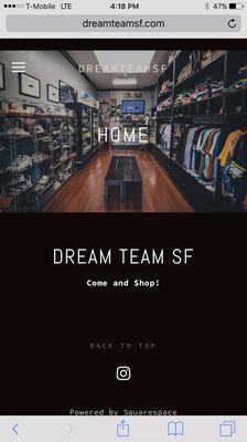 Shop at www.dreamteamsf.com