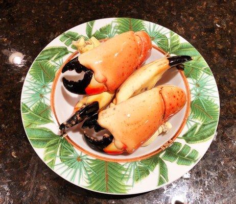 Fresh Stone Crab Claws!