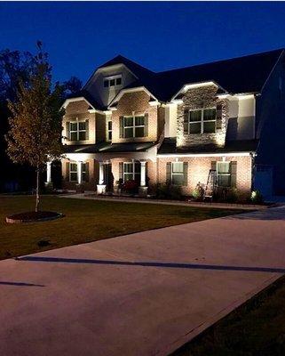 Landscape lighting for all occasions  . No messy wiring