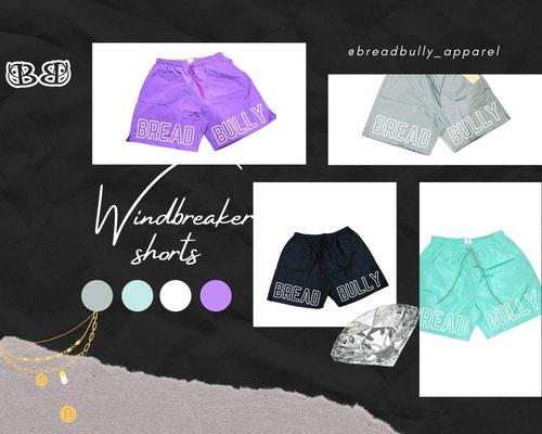 Windbreaker shorts