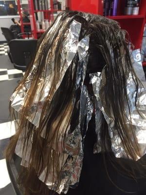 Balayage during